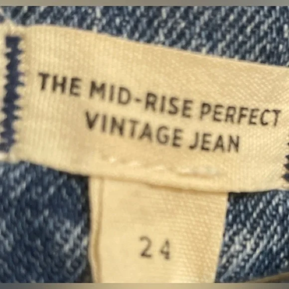Madewell Mid-Rise Perfect Vintage Jean - Picture 2 of 3